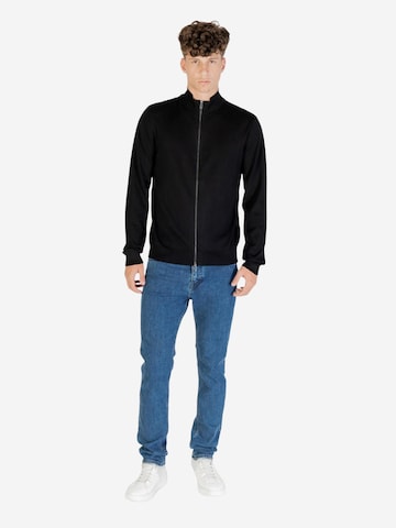 ARMANI EXCHANGE Gebreid vest in Zwart