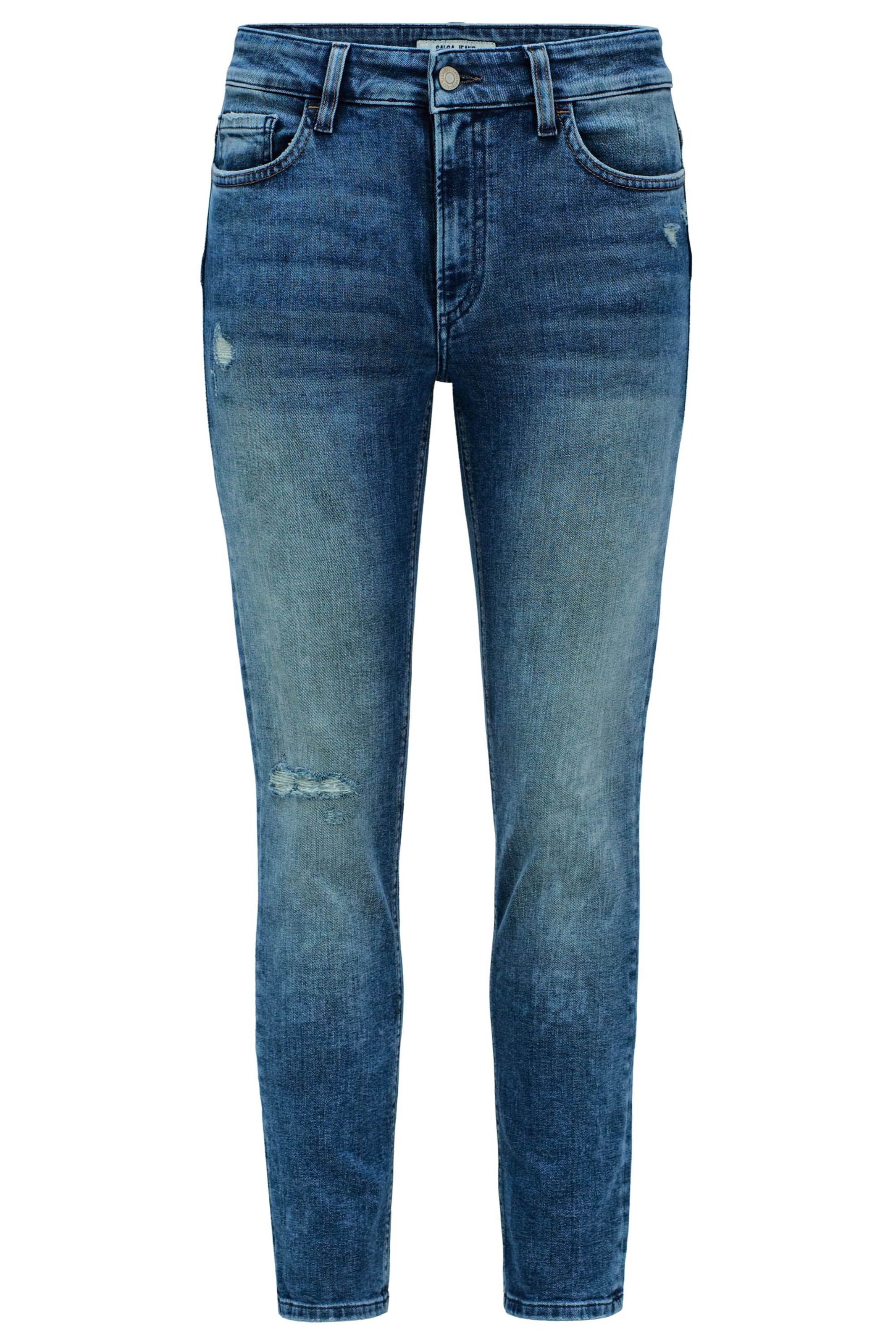 Salsa Jeans Skinny Jeans in Blauw: voorkant