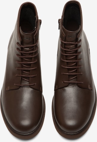 CAMPER Lace-Up Ankle Boots ' Neuman ' in Brown