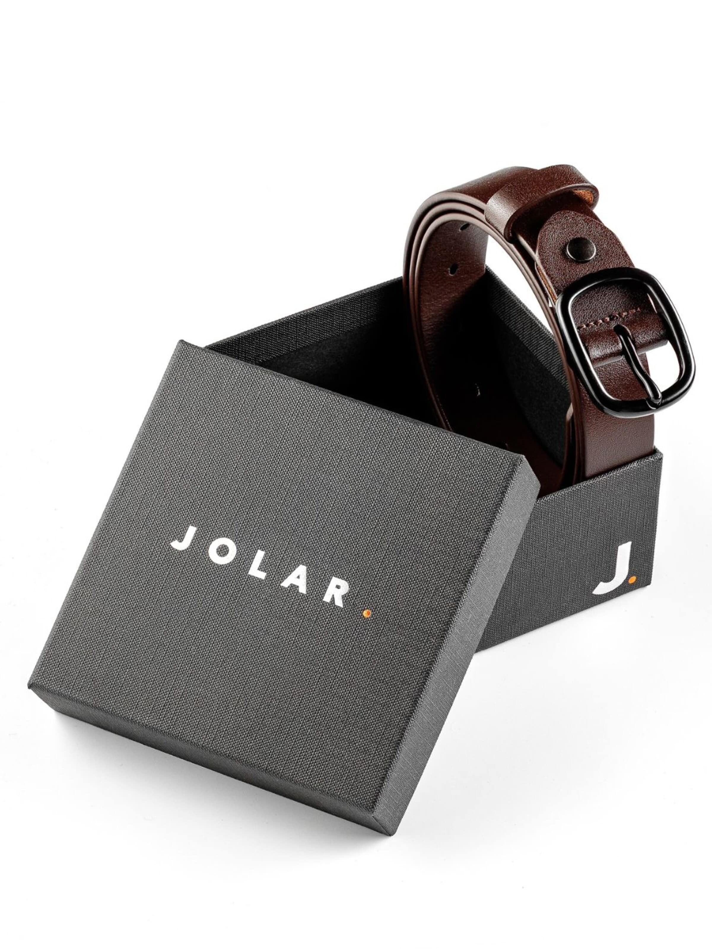 jolar Gürtel 'PREMIUM'‌‌ in Braun