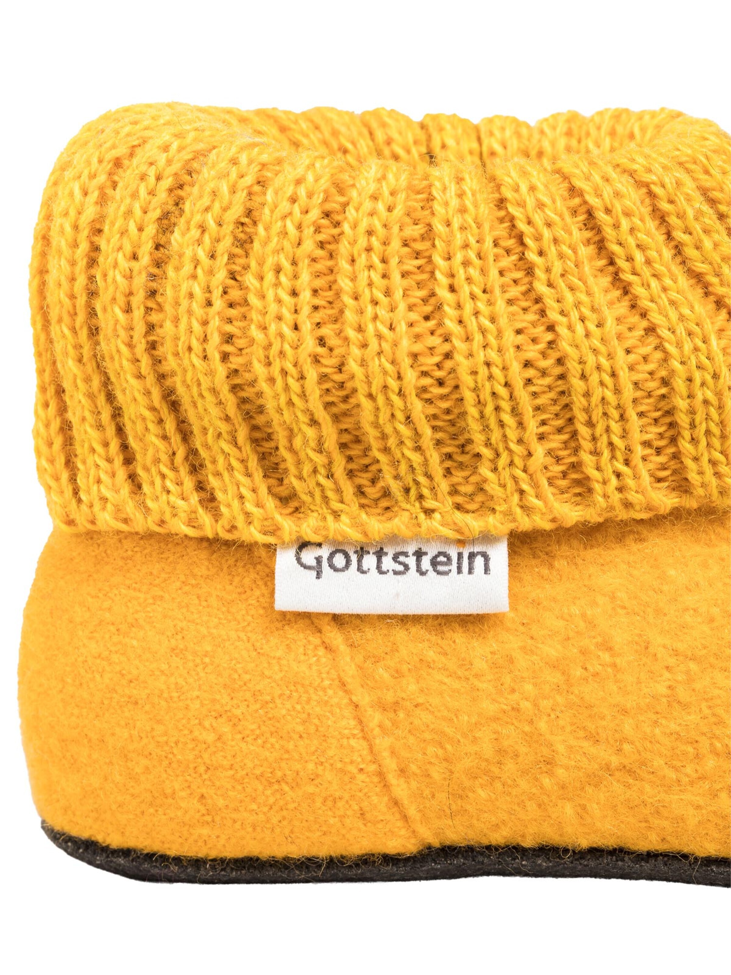 Gottstein Slipper 'Alpine Boot FE' in Yellow