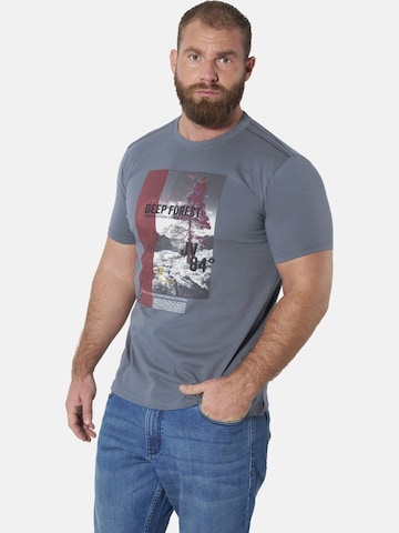 Jan Vanderstorm Shirt 'Melfes' in Blue: front