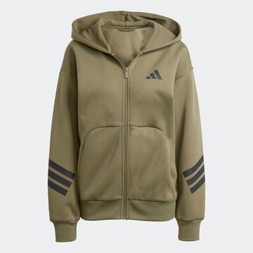 Hanorac 'Future Icons' de la ADIDAS SPORTSWEAR pe verde: față