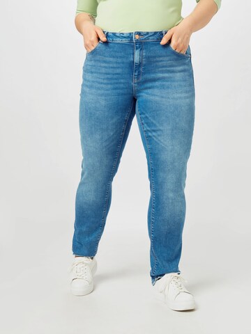 ONLY Carmakoma Regular Jeans 'Laola' in Blauw: voorkant