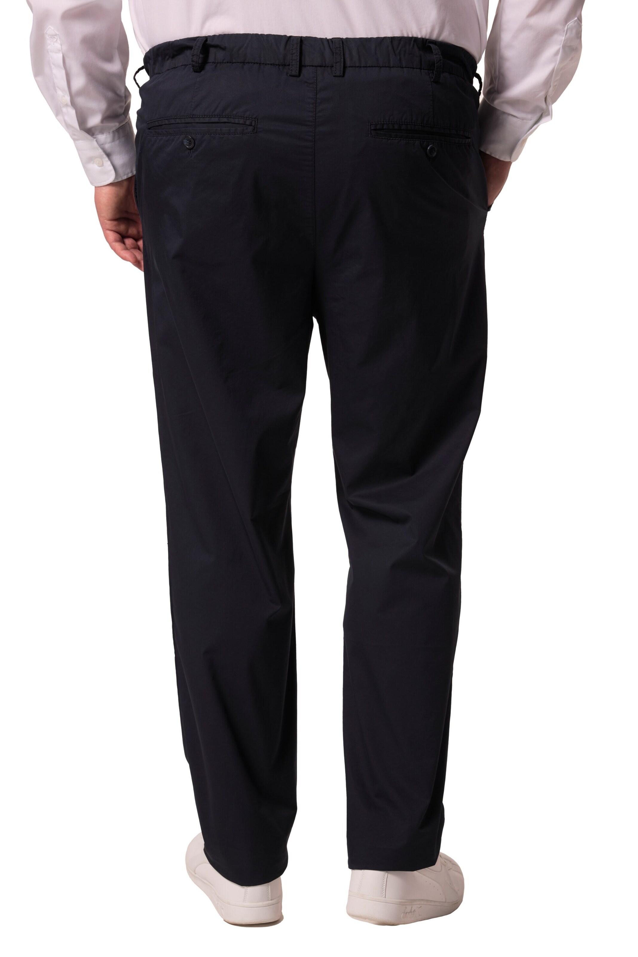 Regular Pantalon Men Plus en bleu