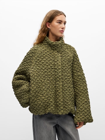 OBJECT Between-season jacket 'OBJKOLKA' in Green: front