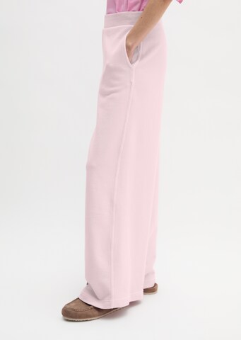 Marc O'Polo Wide Leg Hose in Pink
