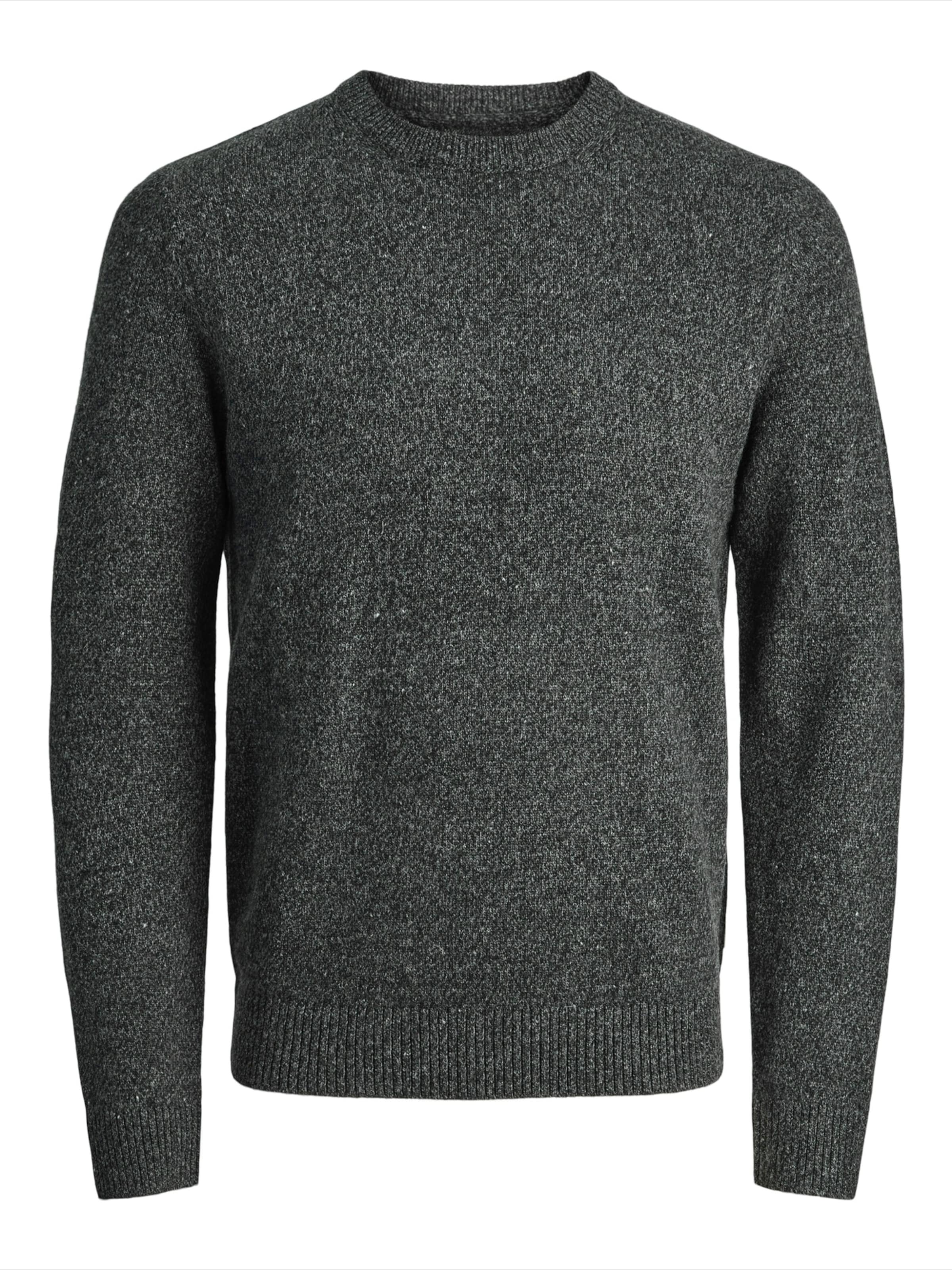 JACK & JONES Pullover 'JJ' in Schwarz: Vorderseite