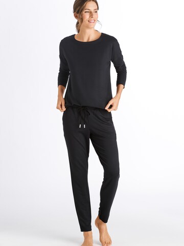 Hanro Sweatshirt 'Balance' in Schwarz