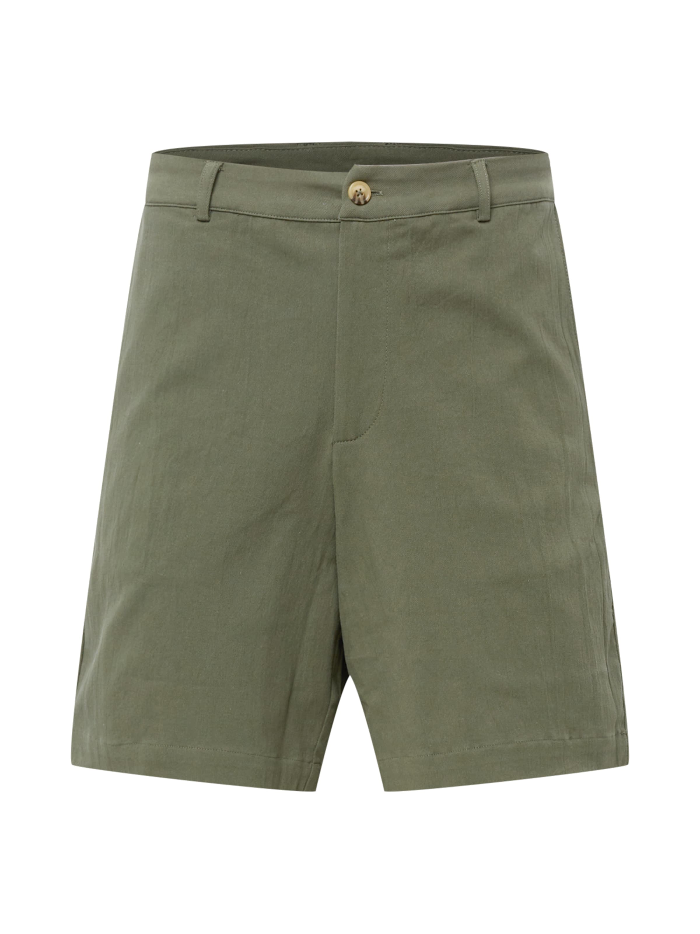 ABOUT YOU Regular Chino Pants 'Marten' in Green: front