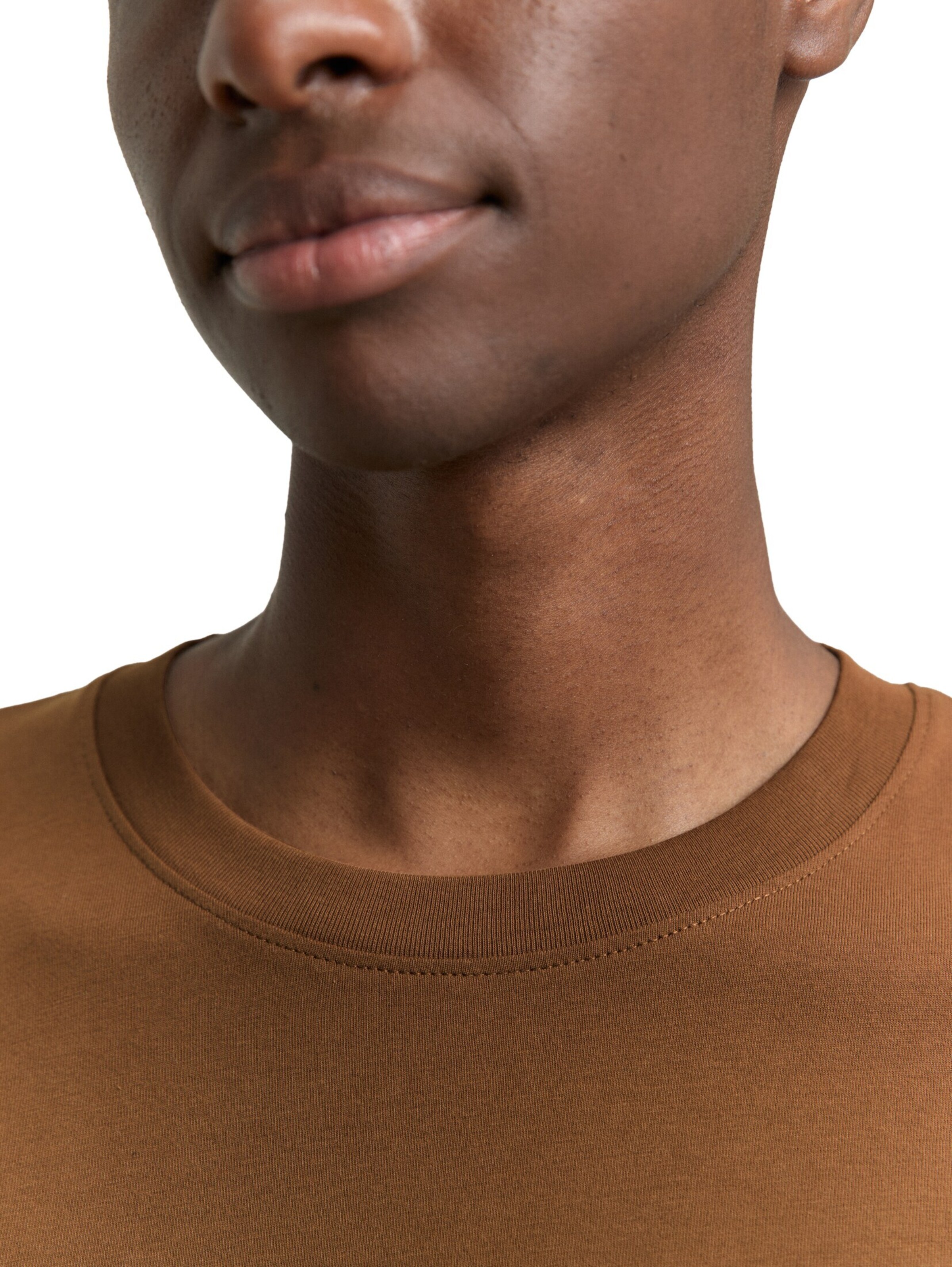 TOM TAILOR DENIM Shirt in Brown