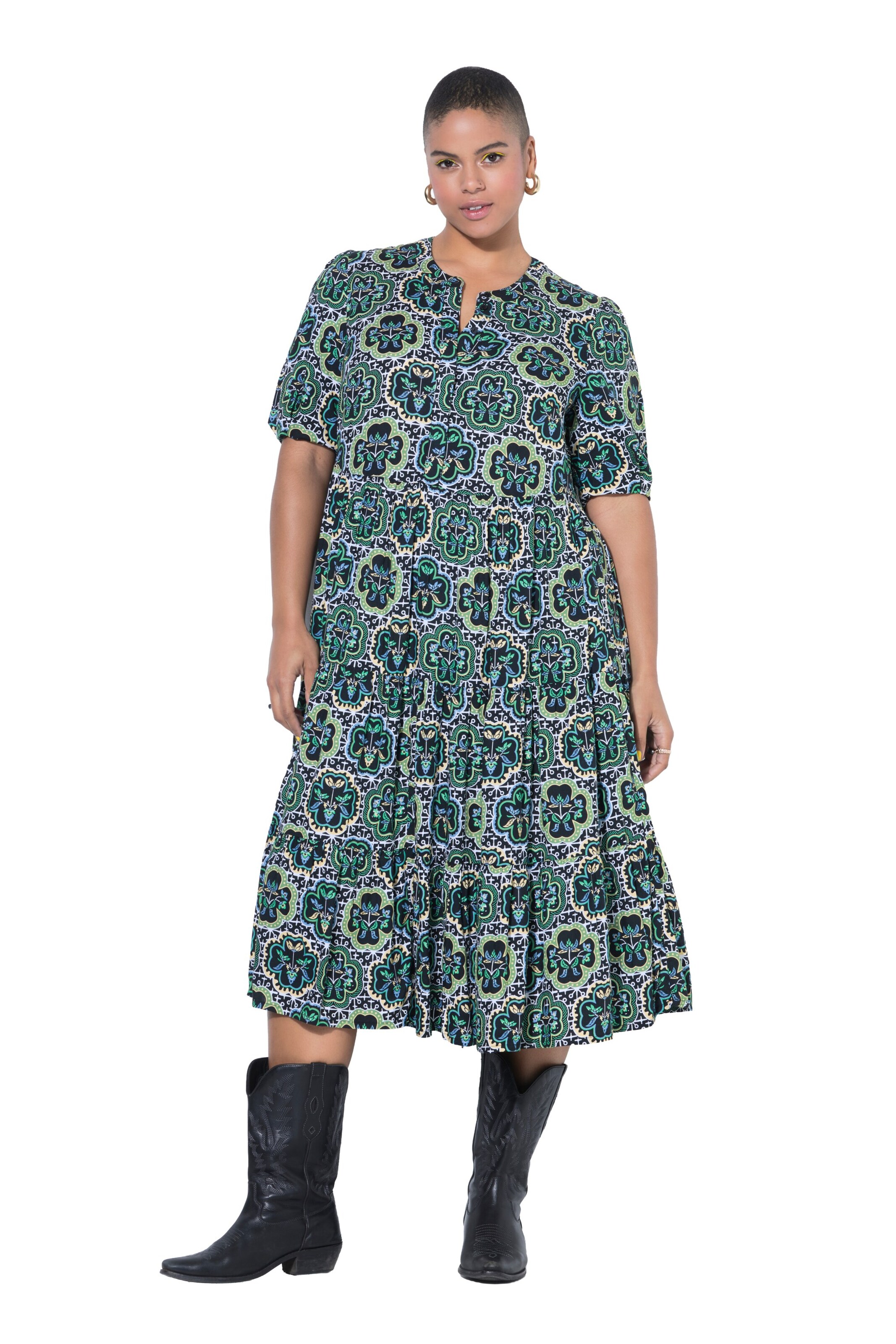 Studio Untold Kleid in Grün: Vorderseite