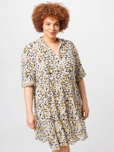 Rochie 'Ami' KAFFE CURVE pe mai multe culori, Vizualizare model