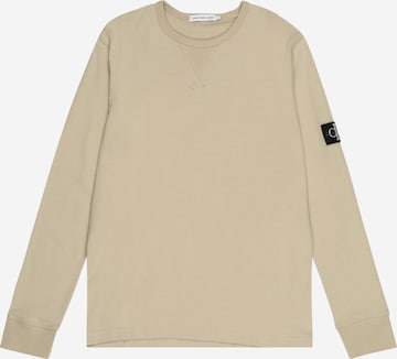 Calvin Klein Jeans Shirt in Beige: front