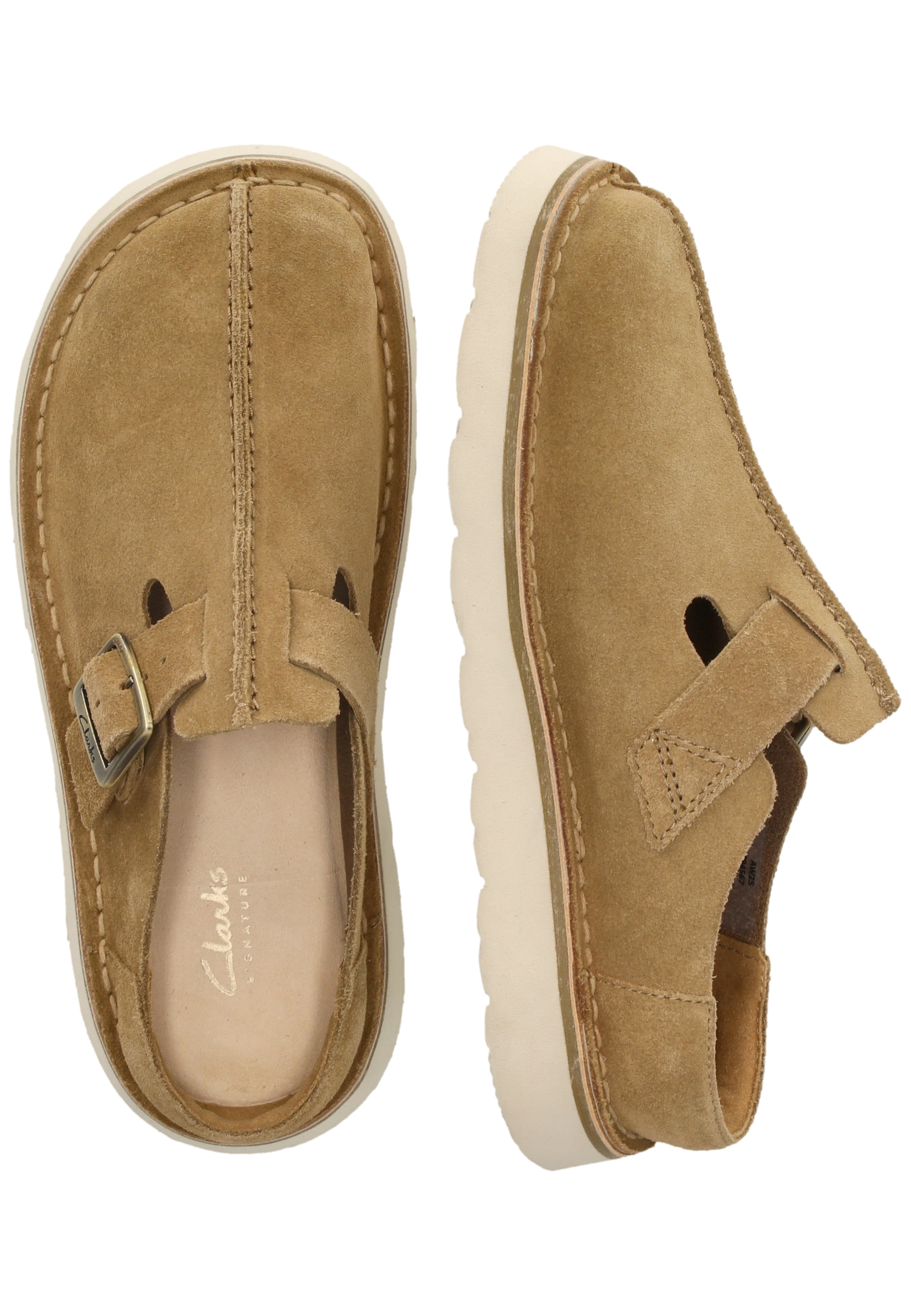 CLARKS Slipper 'Solsbury Mule' in Brown