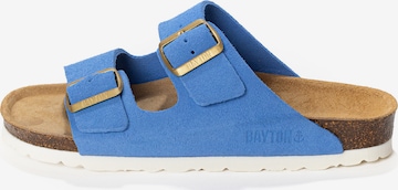 Bayton Pantolette 'Atlas' in Blau: Vorderseite