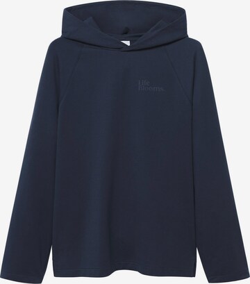 MANGO MAN Sweatshirt 'Harvard' in Blauw: voorkant