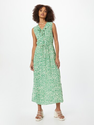 ICHI - Vestido 'MARRAKECH' em verde: frente