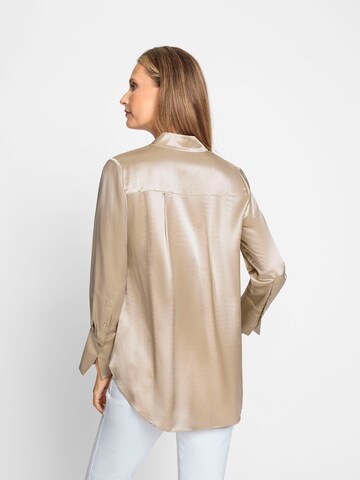 heine Bluse in Beige