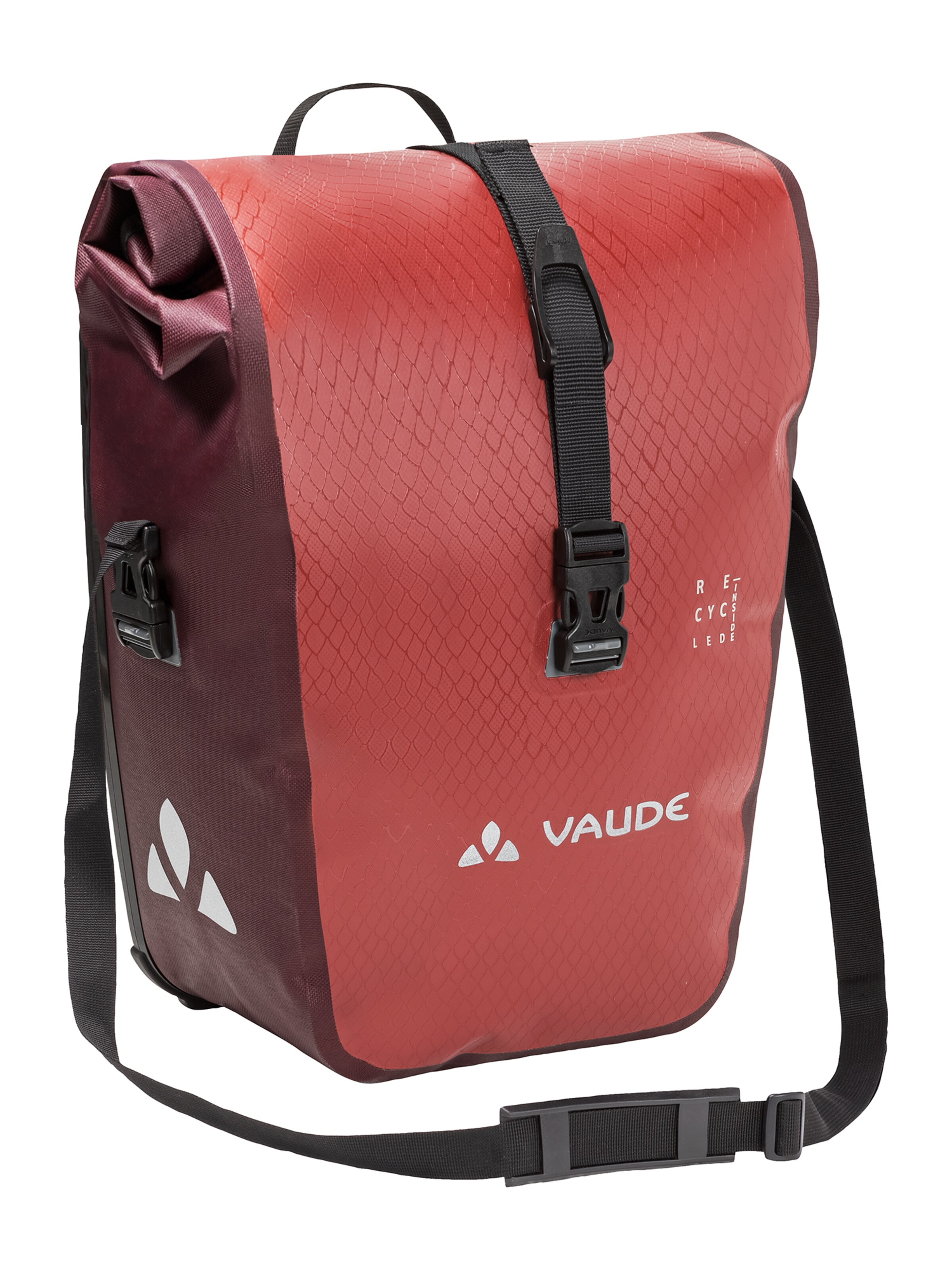 VAUDE Vorderradtaschen 'Aqua Front' in Rot
