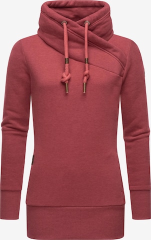 Ragwear - Sweatshirt 'Neska' em vermelho: frente