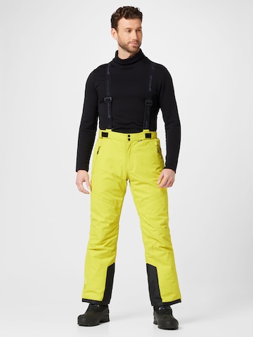 Regular Pantalon de sport 'Fairfax' Whistler en jaune : devant
