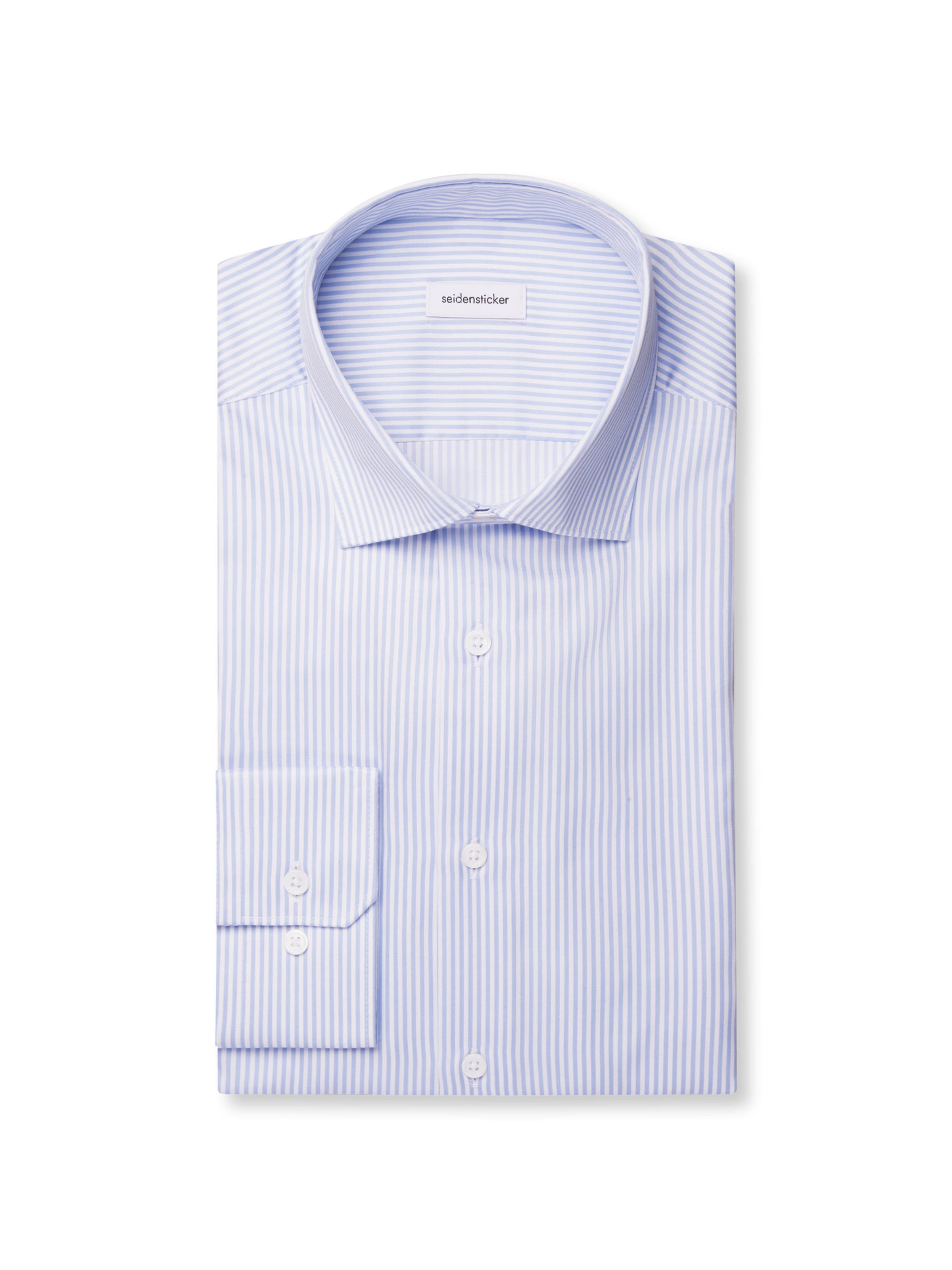 SEIDENSTICKER Comfort Fit Hemd in Blau