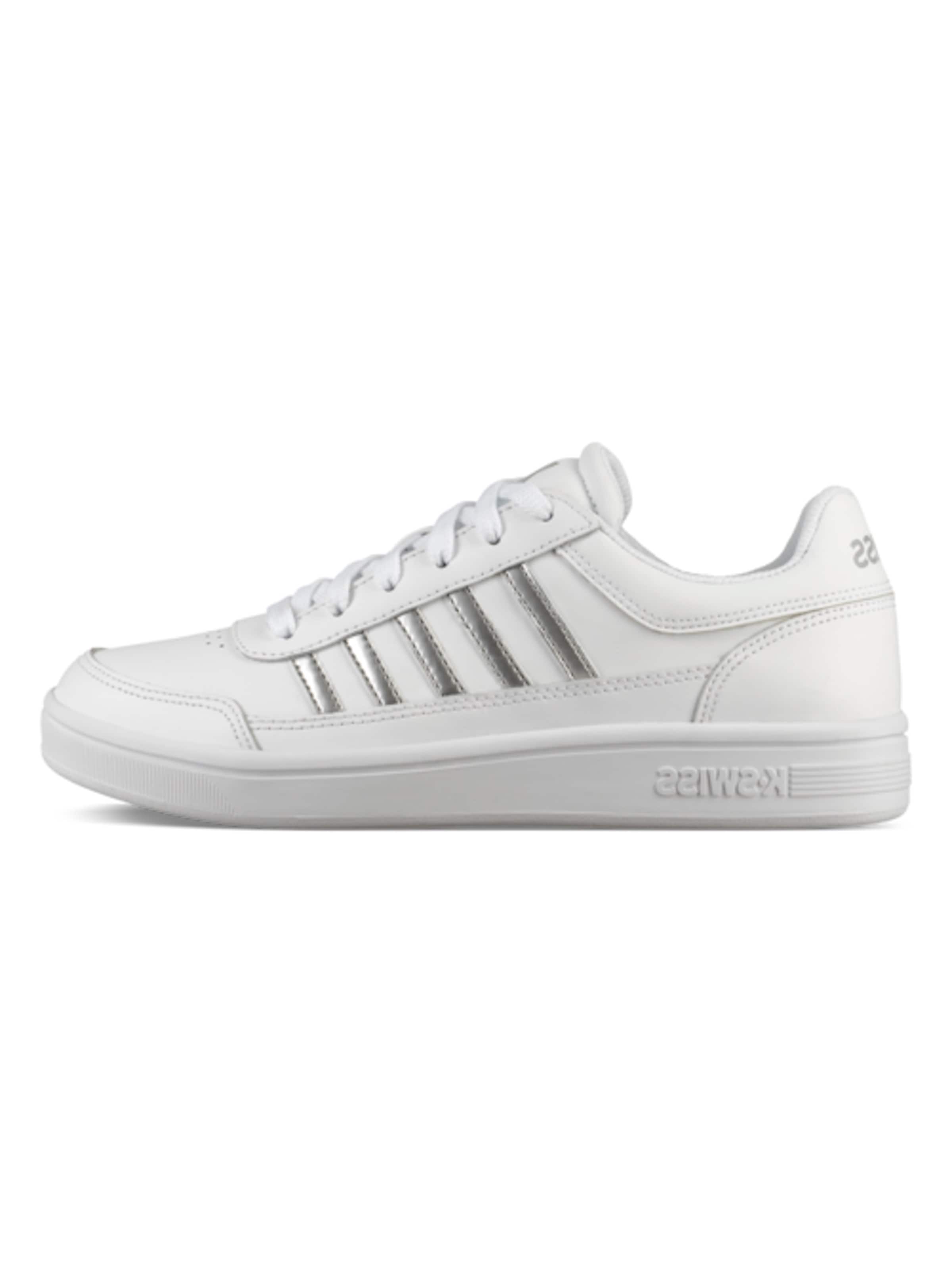 Baskets basses 'Court Chasseur' K-SWISS en blanc : devant