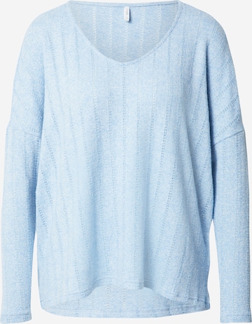 ONLY Sweater 'KARLA' in Blue: front
