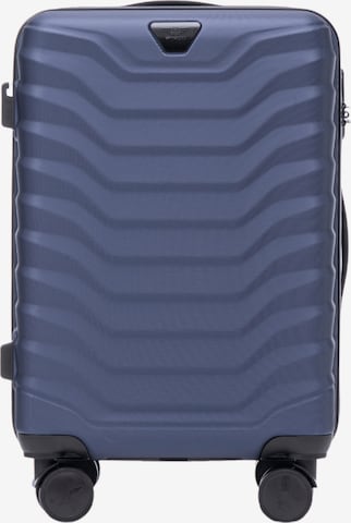 WINGS Cart 'PEAFOWL' in Blue: front