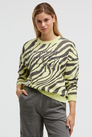 Soccx Sweatshirt in Yellow: front