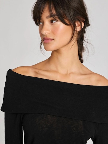 Gai+Lisva Shirt 'Asha' in Schwarz