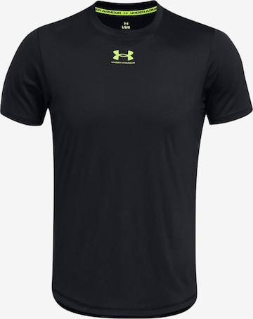 UNDER ARMOUR Functioneel shirt 'Challenger Pro' in Zwart: voorkant