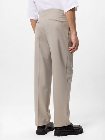 Loosefit Pantalon à plis Antioch en beige