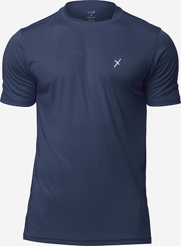 cflex Funktionsshirt 'Sportswear Collection' in Blau: Vorderseite