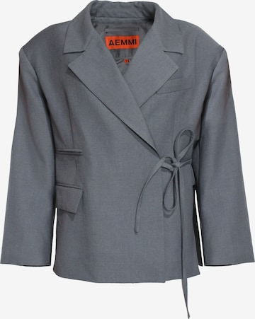 AEMMI Blazers 'WRAP OVERSIZED BLAZER' in Grijs: voorkant