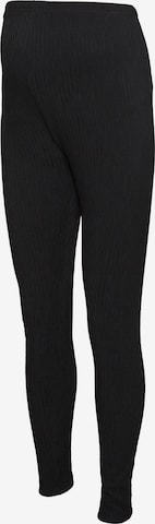 MAMALICIOUS Skinny Leggings 'EMMALINE' in Black: front