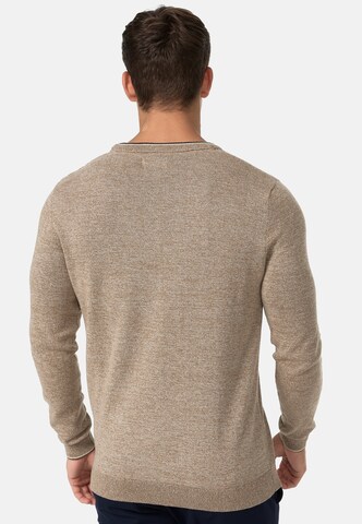 INDICODE JEANS Pullover 'Reign' in Braun