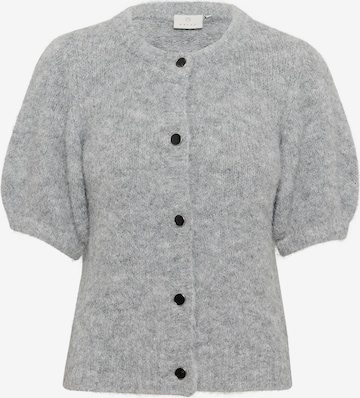 Kaffe Knit Cardigan 'Emilie' in Grey: front