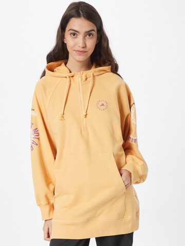 ADIDAS BY STELLA MCCARTNEY Athletic Sweatshirt 'Pull On- Gender Neutral' in Yellow: front