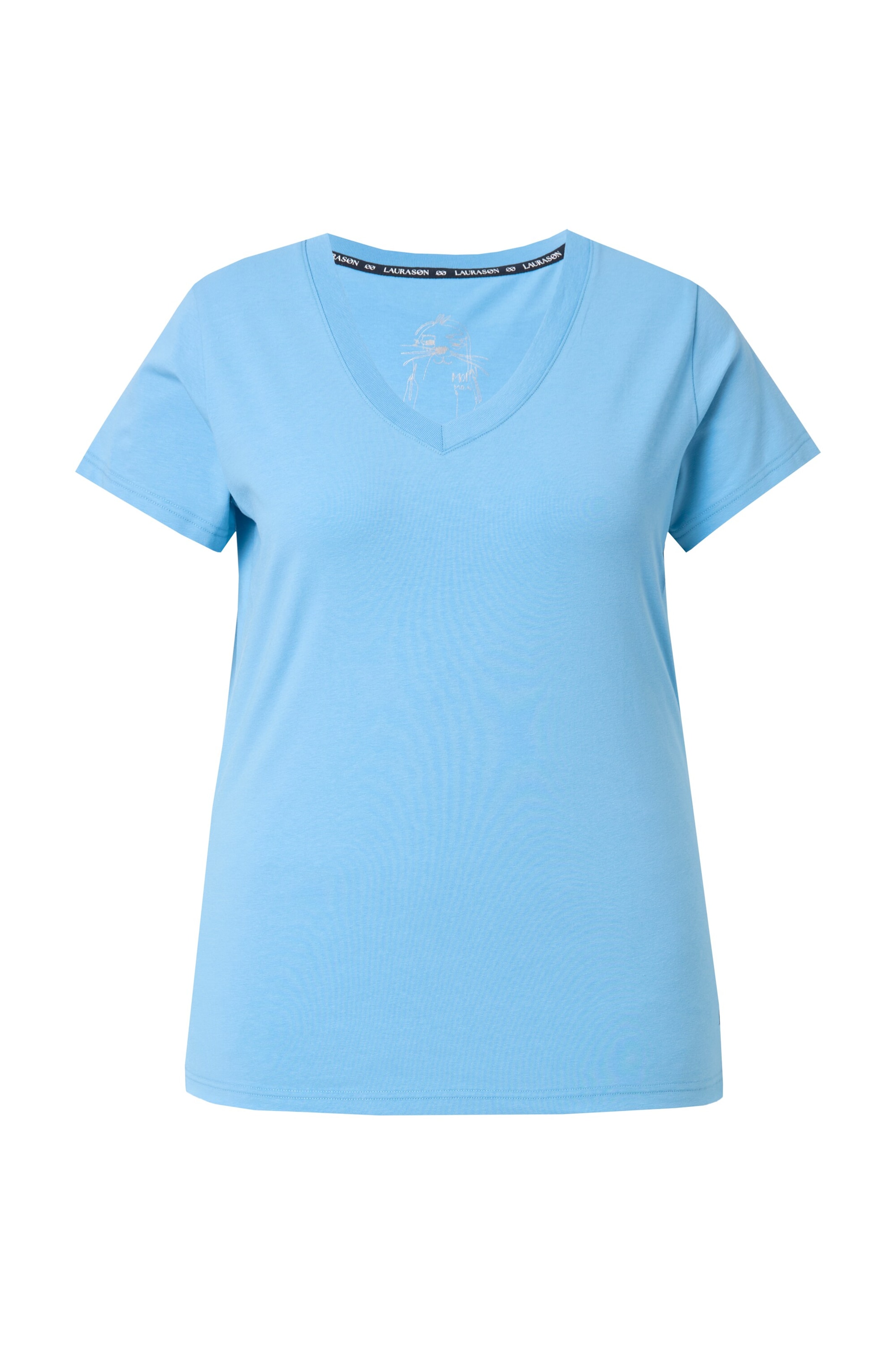 LAURASØN Shirt in Blau: Vorderseite