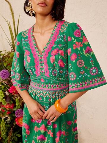 Abito di love & roses in verde