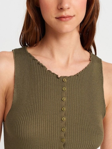Dilvin Knit Cardigan 'Strickjacken' in Green