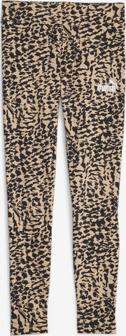 Pantalon de sport PUMA en beige : devant