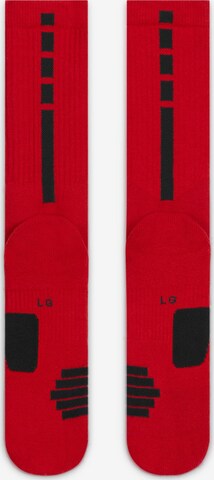 Chaussettes de sport NIKE en rouge