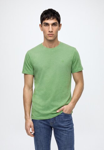 Maglietta 'Essential' di Superdry & Co in verde: frontale