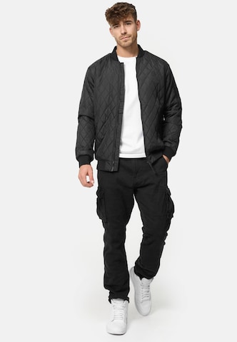 INDICODE JEANS Tussenjas 'Novak' in Zwart