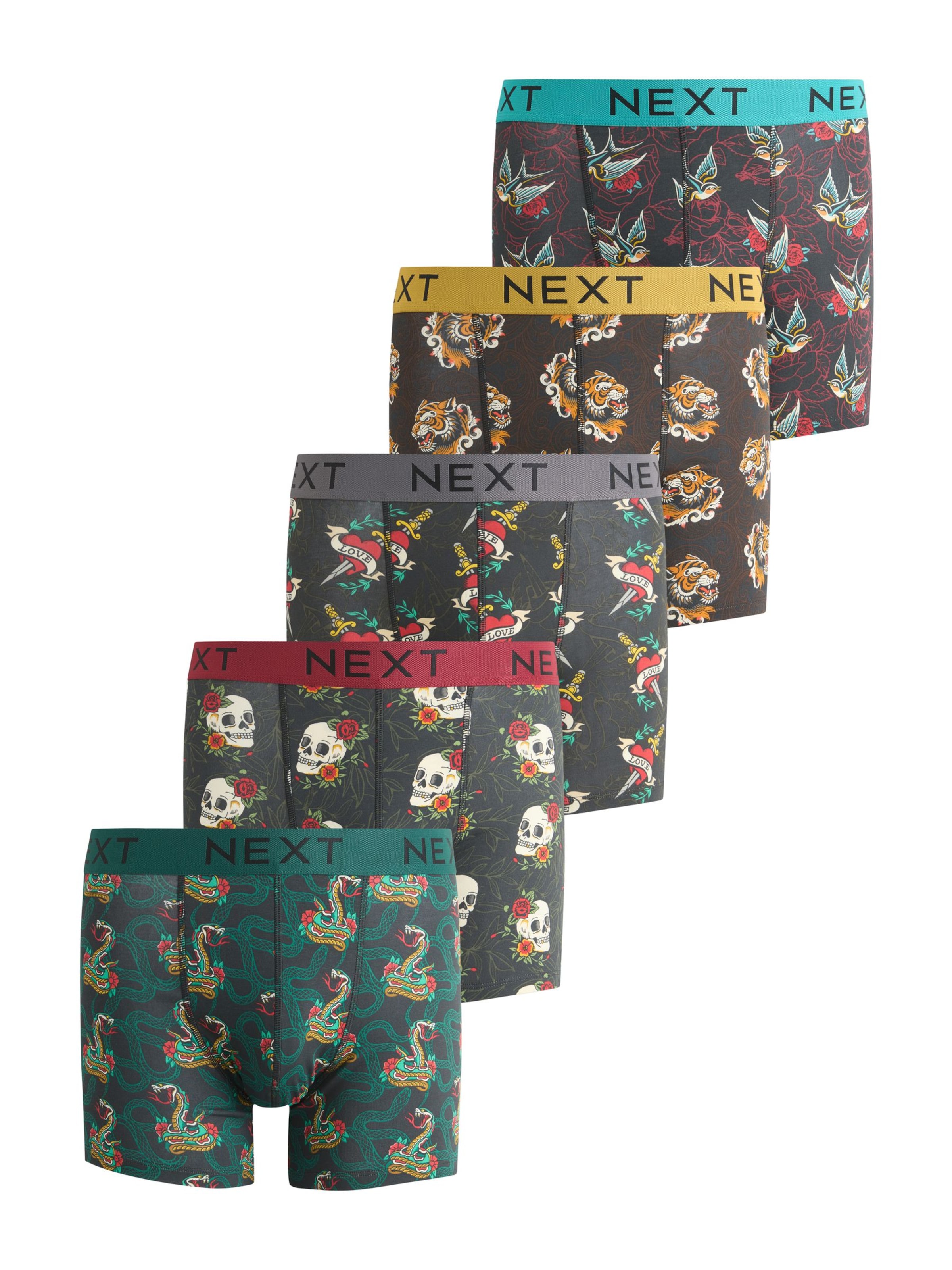 Boxer di Next in nero: frontale