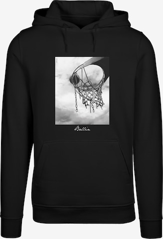 Mister Tee Collegepaita 'Ballin 2.0' värissä musta: etupuoli