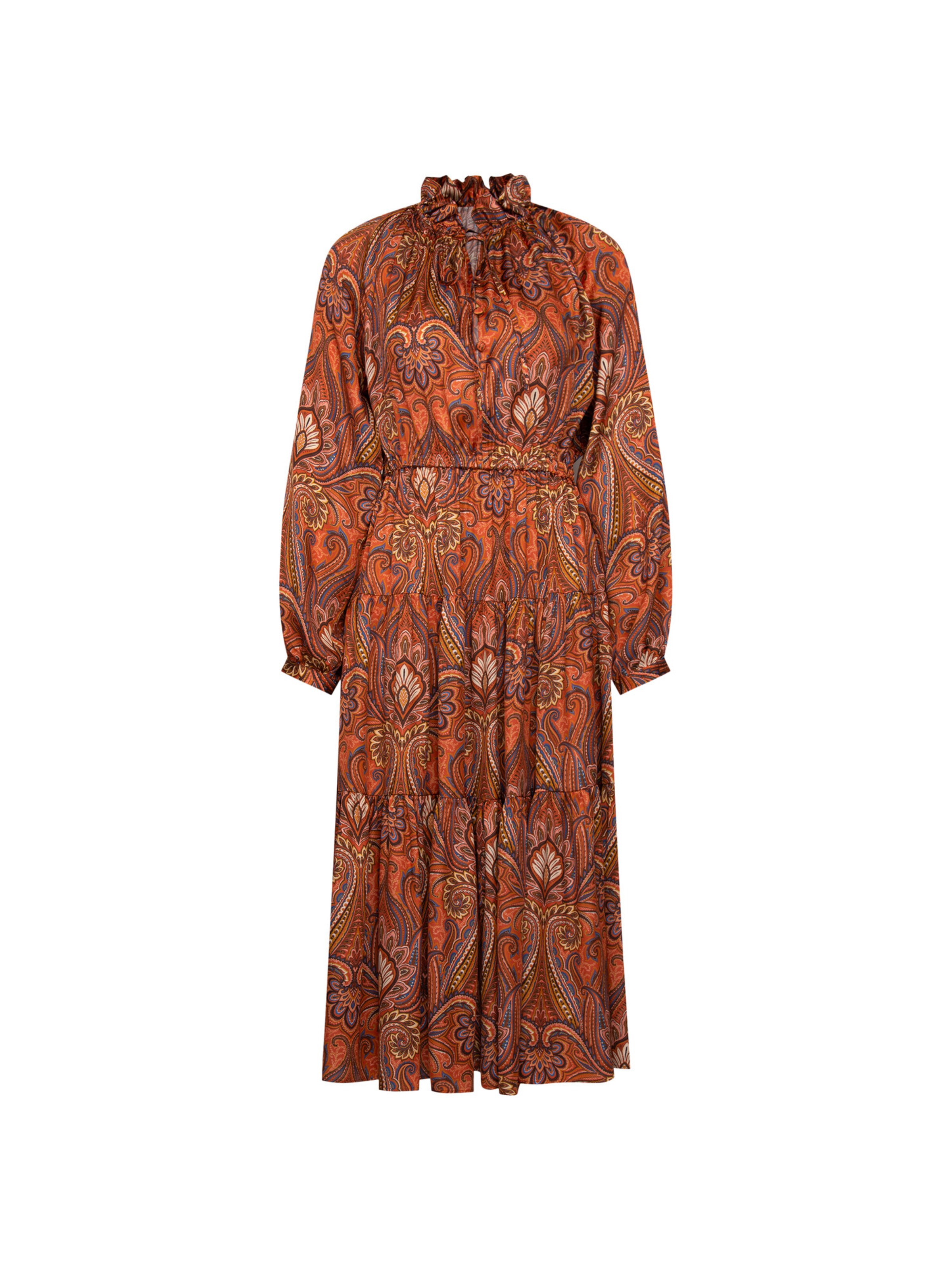 SEIDENSTICKER Blousejurk 'February Drop 261' in Oranje: voorkant